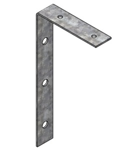 Profile L for Kit fastening eletrical cables